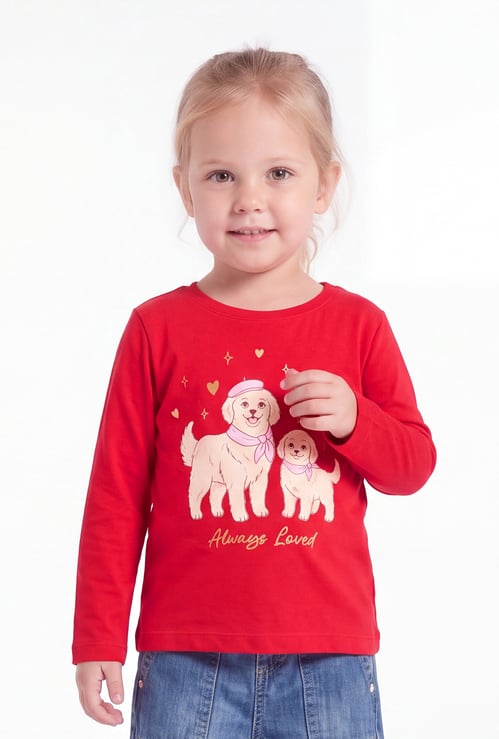 Girls Printed T-shirt