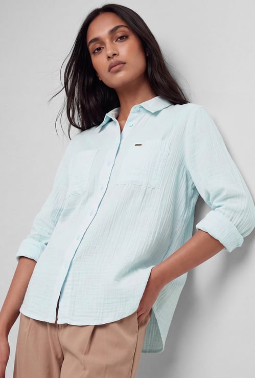 Women Solid Shirt