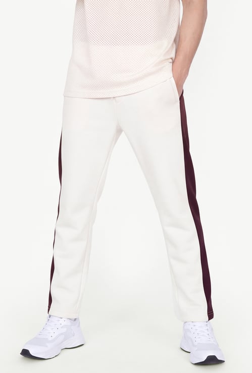Men Colourblock Track Pants