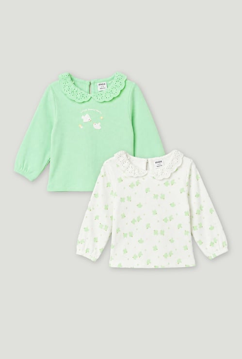 Girls Assorted Tops - Pack of 2