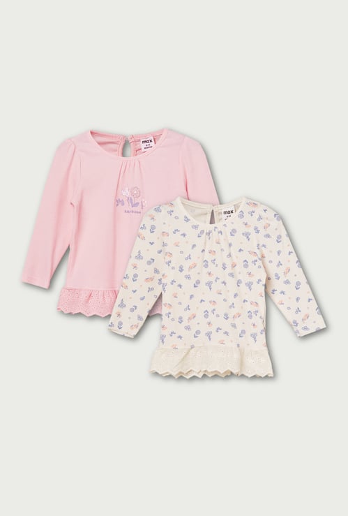 Girls Assorted Tops - Pack of 2