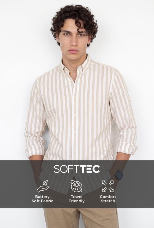 Men Striped Regular Fit Shirt