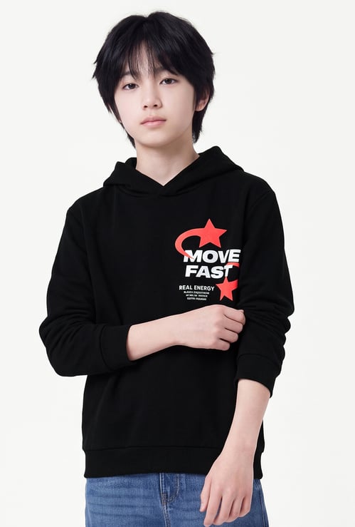 Boys Printed Hoodie