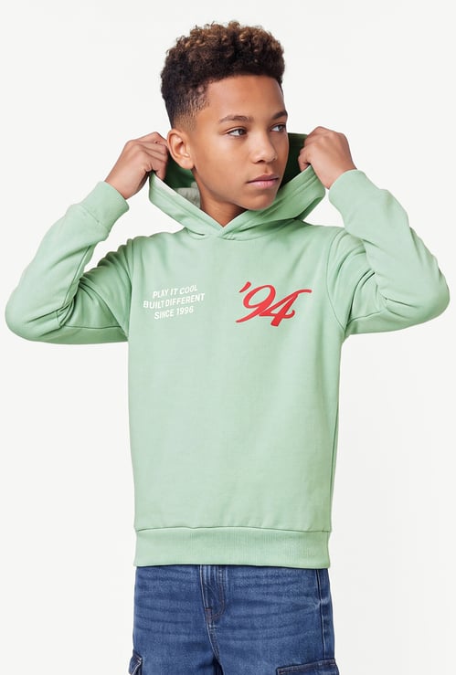Boys Printed Hoodie