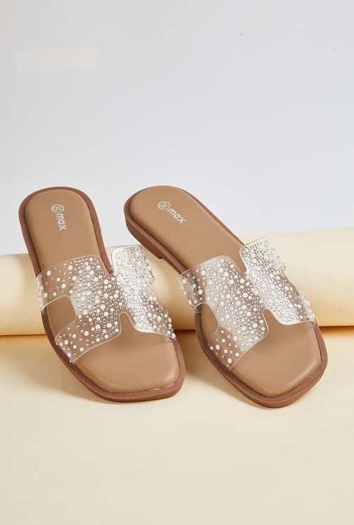 Women Textured Flats
