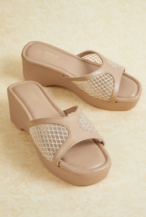 Women Woven Wedges Sandals