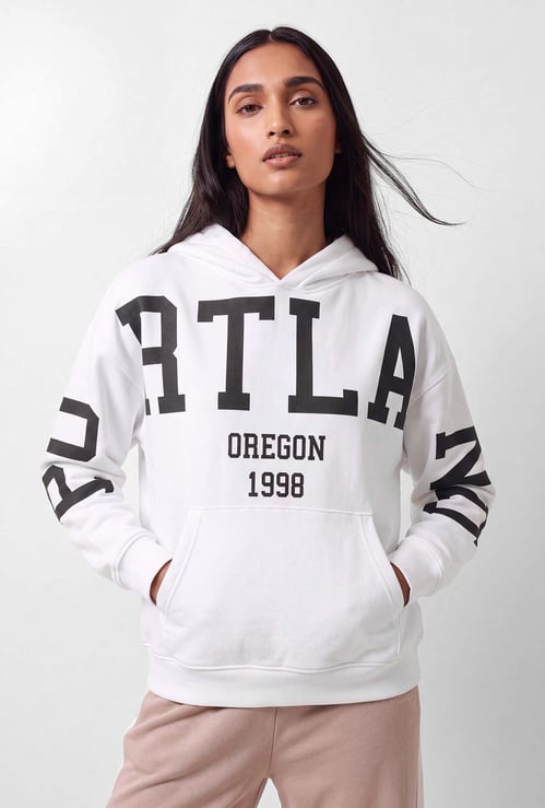 Women Printed Hoodie