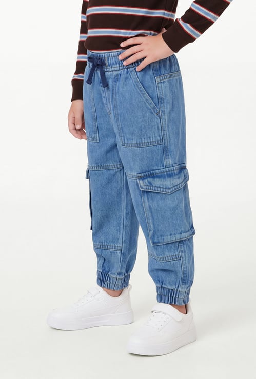 Boys Cargo Joggers Jeans