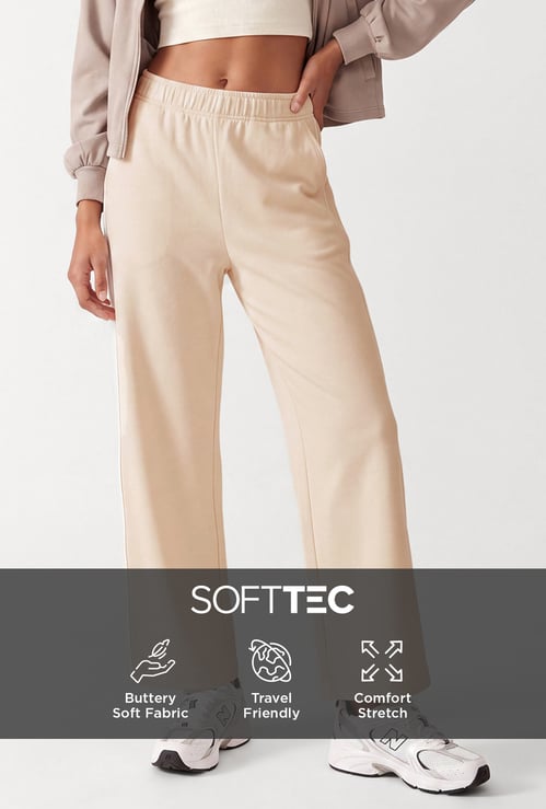 Women Butter Soft Wide-Leg Track Pants