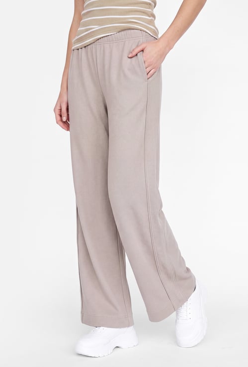 Women Wide-Leg Sports Track Pants