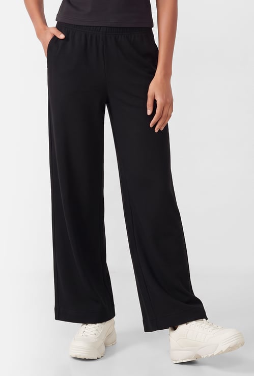 Women Wide-Leg Sports Track Pants