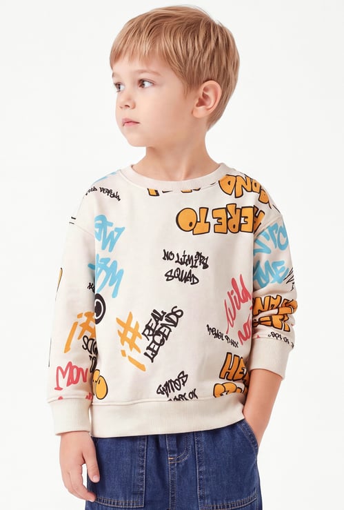 Boys Printed Sweatshirt