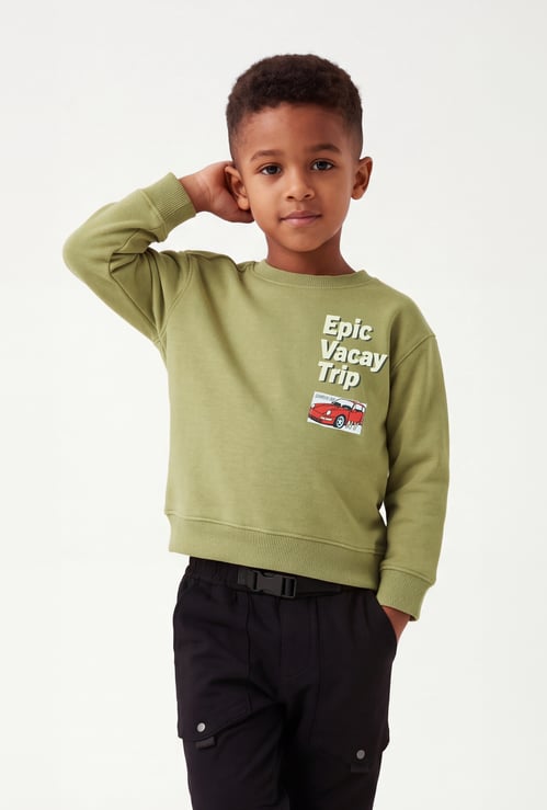 Boys Printed Sweatshirt
