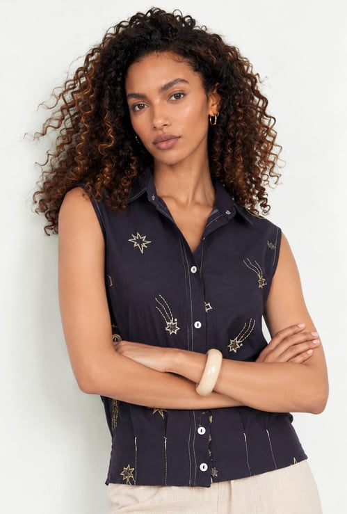 Women Embroidered Top