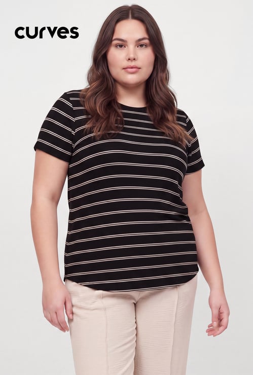 Women Striped T-shirt