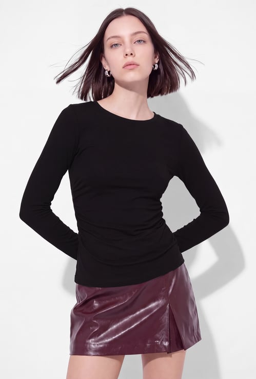 URB_N Women Ruched Top