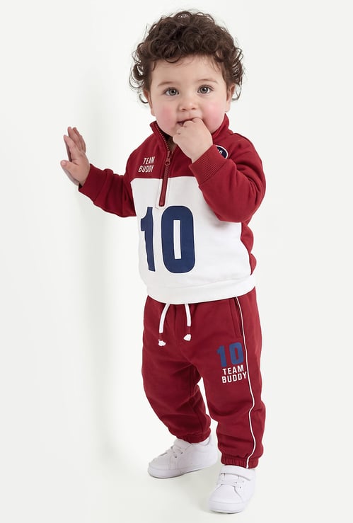 Boys Printed Joggers Set