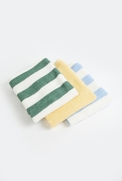 Women Striped Handkerchiefs - Pack of 3