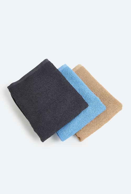 Women Solid Handkerchiefs - Pack of 3