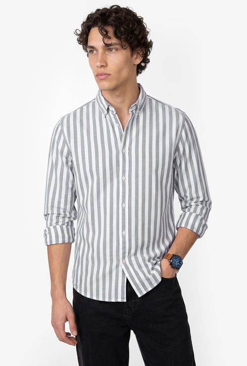 Men Striped Regular Fit Shirt
