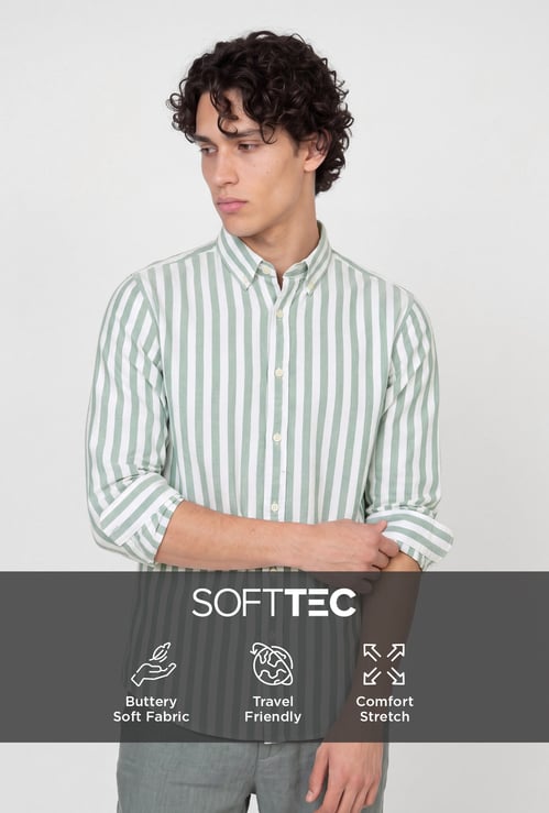 Men Striped Regular Fit Shirt