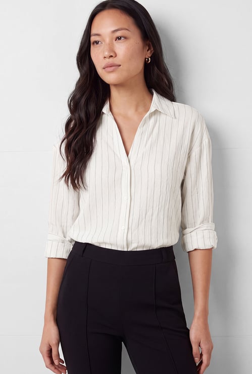 Women Striped Shirt