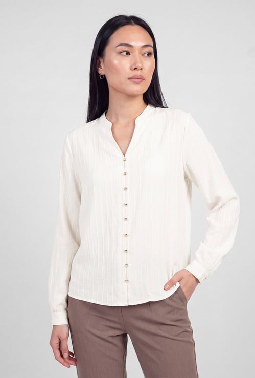 Women Textured Blouse