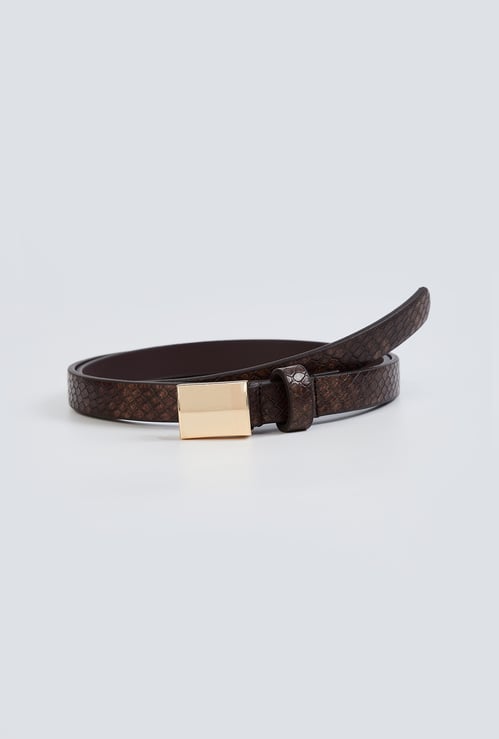 Women Textured Belt