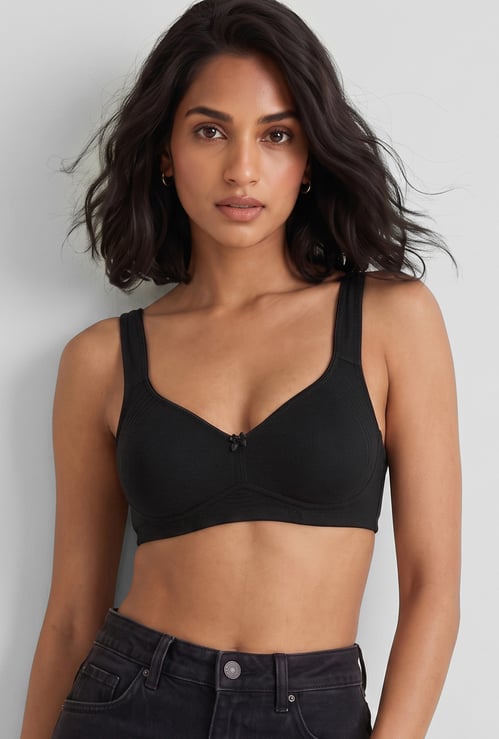 Women Solid T-shirt Bra