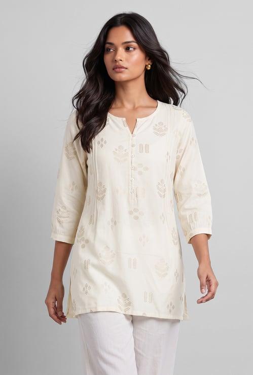 Women Printed Straight Kurti