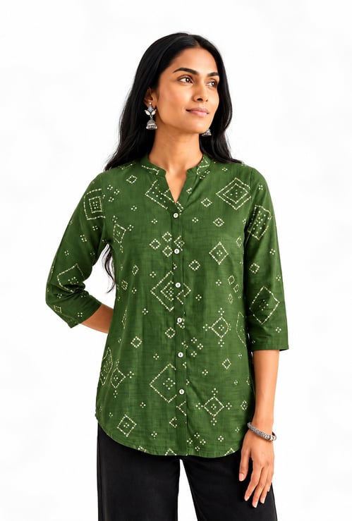 Women Printed Straight Kurti