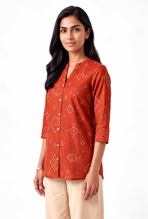 Women Printed Straight Kurti