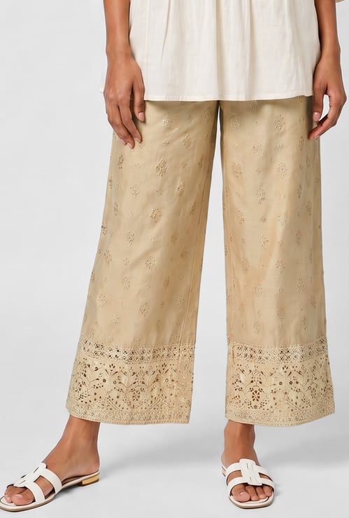 Women Foil Printed Palazzos
