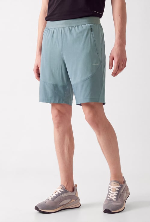 Men Striped Sports Shorts