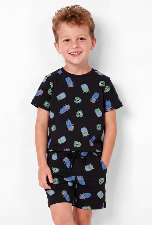 Boys Printed Sleepwear Set