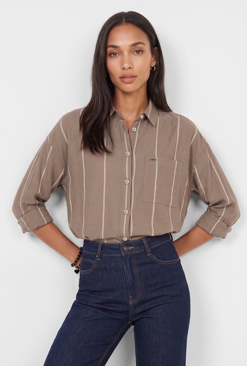 Women Striped Shirt
