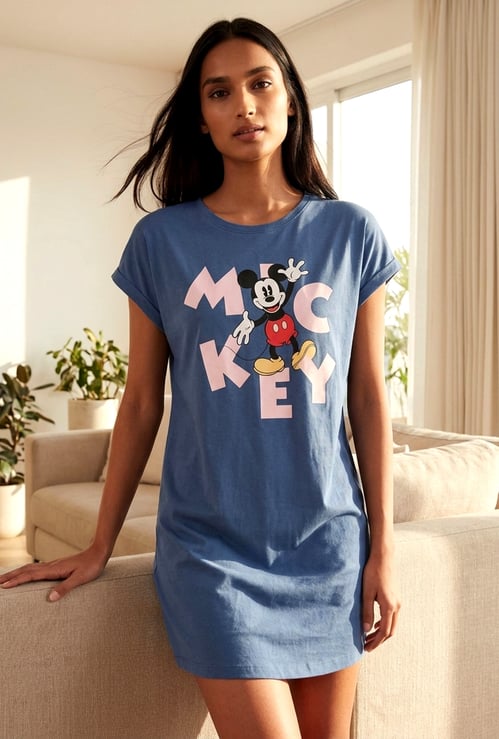 Women Mickey Nightdress