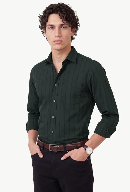 Men Striped Shirt