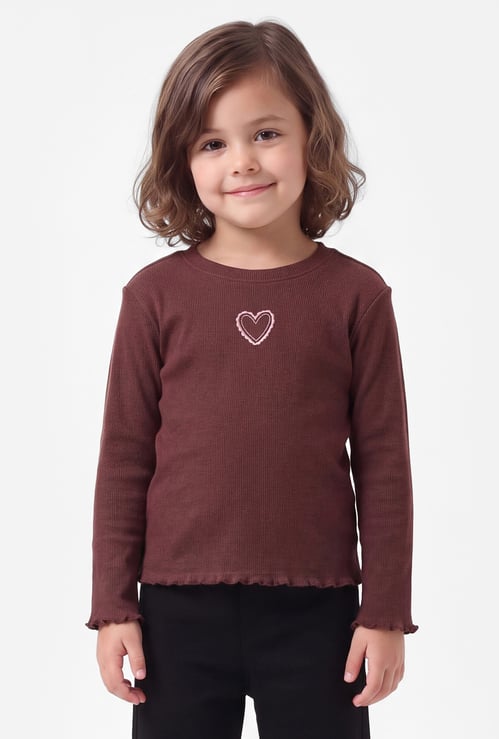 Girls Embroidered T-shirt