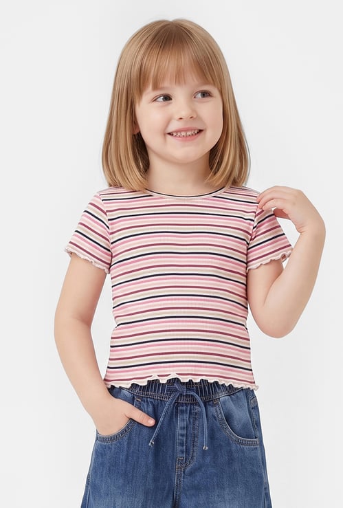 Girls Striped T-shirt