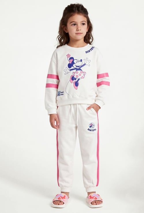 Girls Minnie Joggers Set