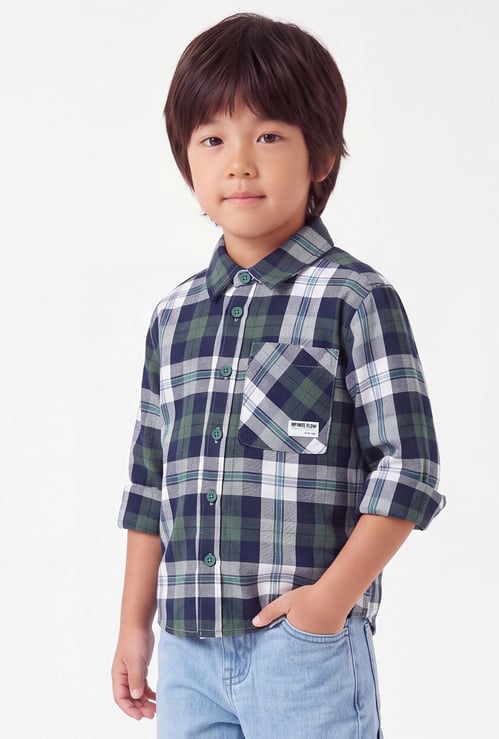 Boys Checked Shirt