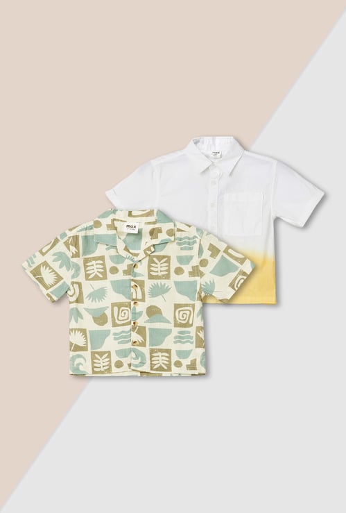 Boys Assorted Shirt - Pack of 2