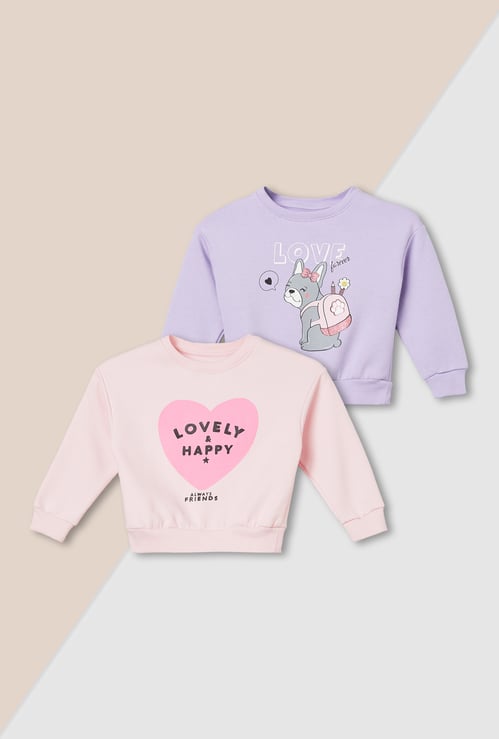 Boys Printed Sweatshirt - Pack of 2