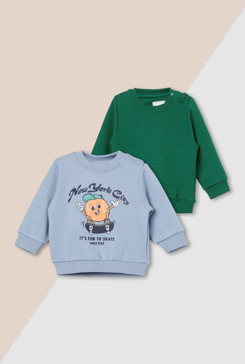 Boys Assorted Sweatshirt - Pack of 2