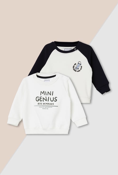 Boys Printed Sweatshirt - Pack of 2