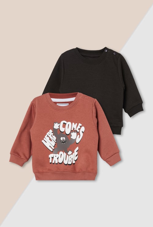 Boys Assorted Sweatshirt - Pack of 2