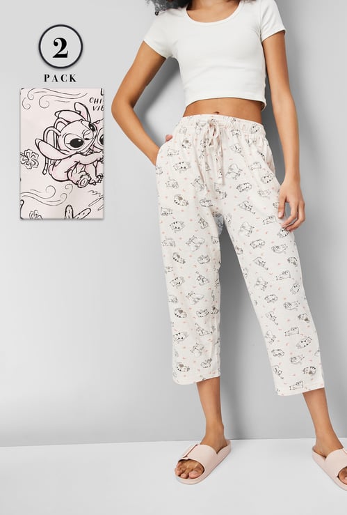 Women Printed Capri - Pack of 2