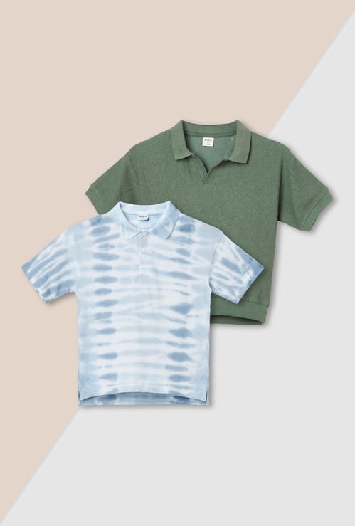 Boys Polo T-shirt - Pack of 2