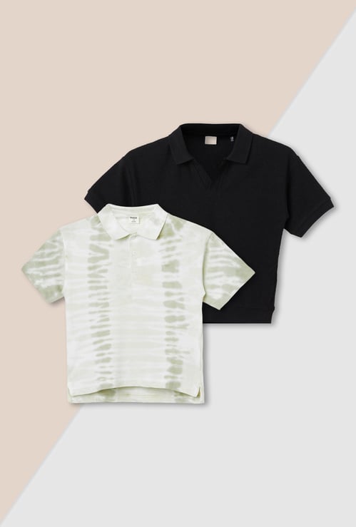Boys Polo T-shirt - Pack of 2